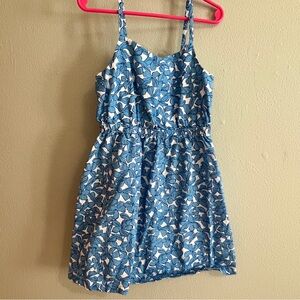 GAP Blue and White Kids Floral Dress